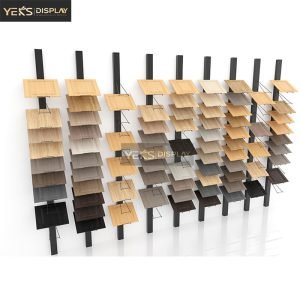 Flooring sample wood display stand