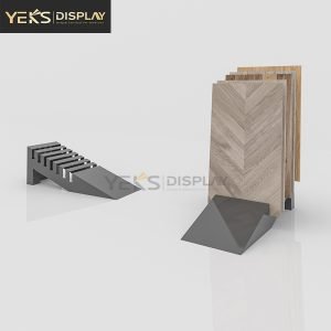 display table stand wooden floor sample
