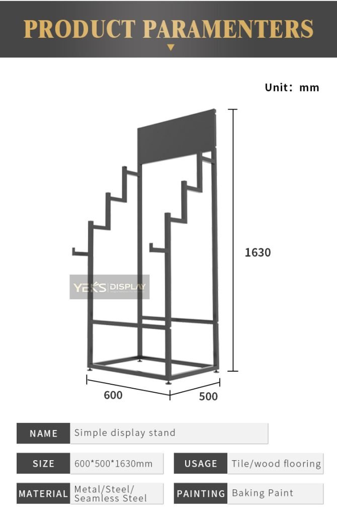 push wallpaper rug display rack