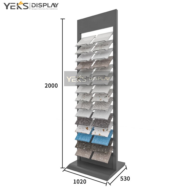 stone shelf for showroom display