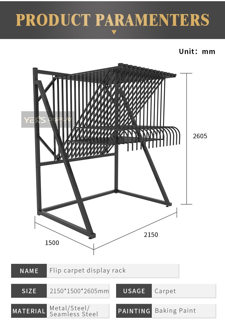 area rug display rack for sale