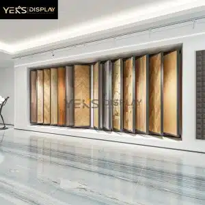 Push-pull Flooring Display Stand