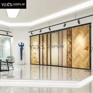 wooden flooring display slider supplier