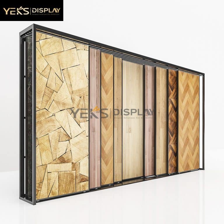 wooden flooring display slider supplier