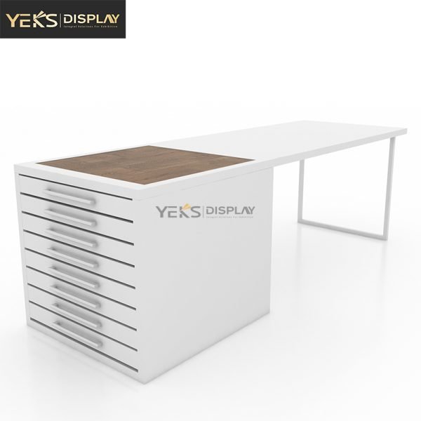 Combination tile display rack-6