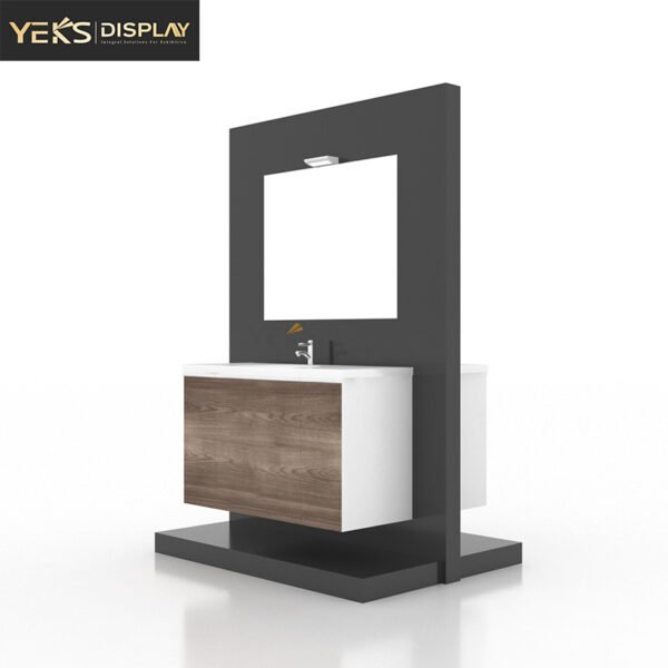 Modern Simplicity bathroom display cabinet