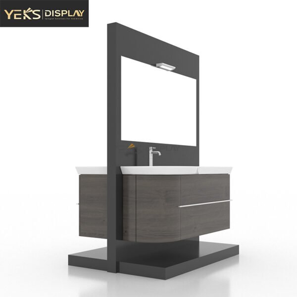 Modern Simplicity bathroom display cabinet