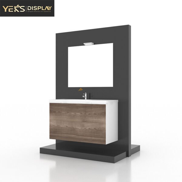 Modern Simplicity bathroom display cabinet