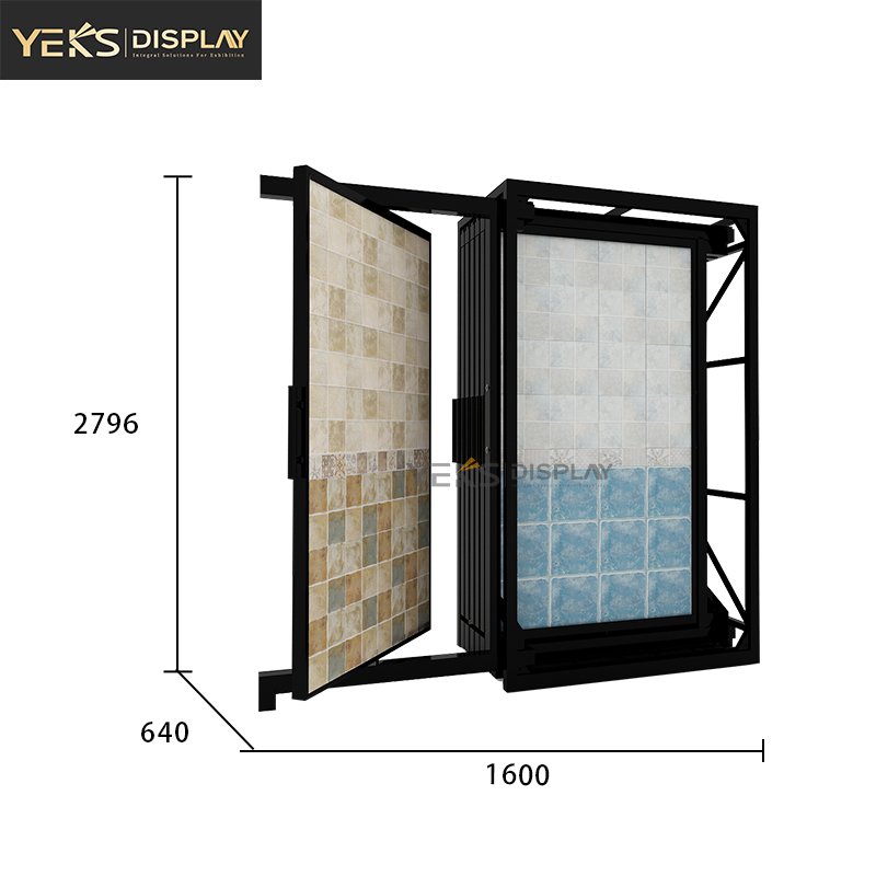 Tile heavy duty display stand