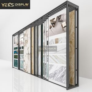 custom high end tile display racks