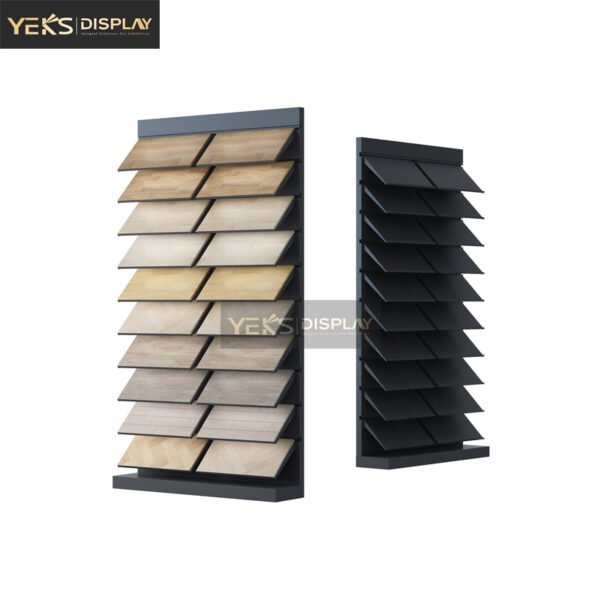 durable vertical wood floor countertop stand