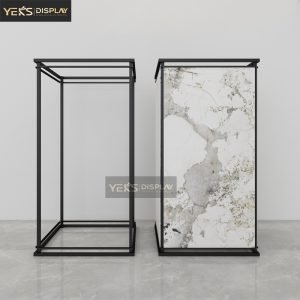 floor-standing tile marble display stand