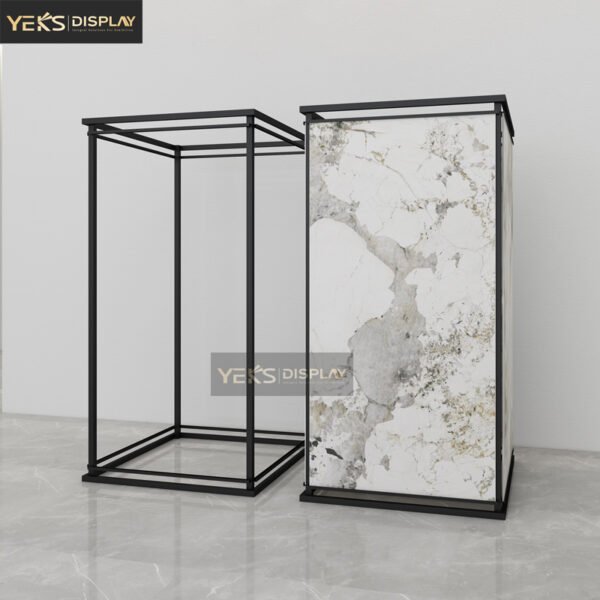 tile marble display stand