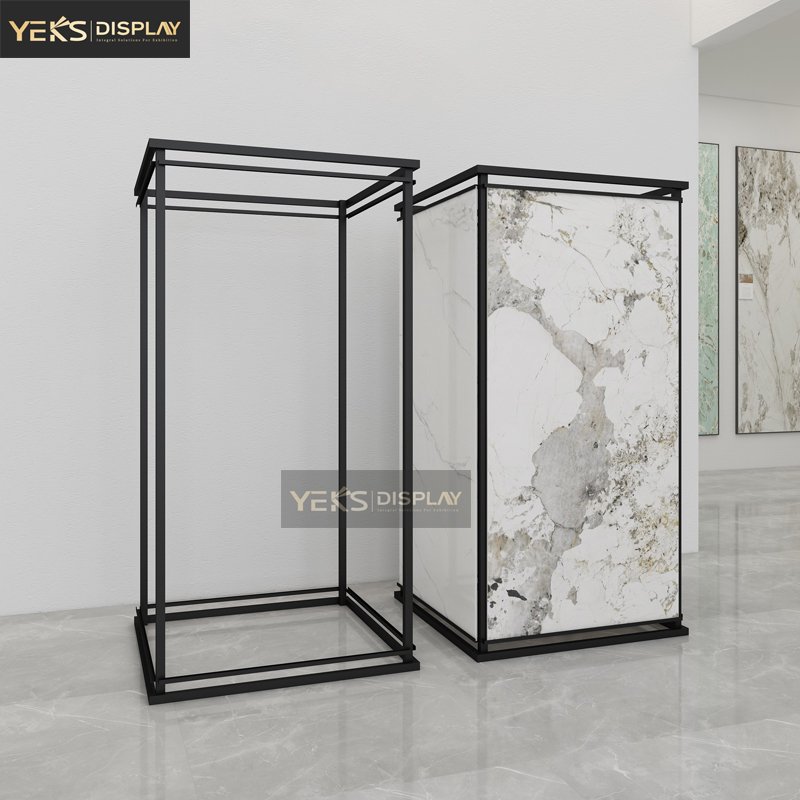 tile marble display stand
