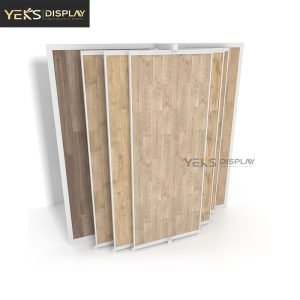 wooden flooring sample display boards rack