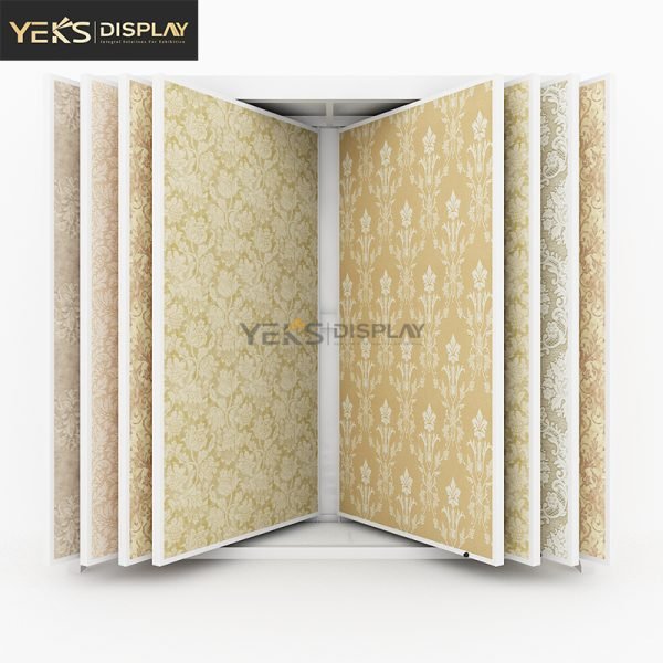 flip page wallpaper stand