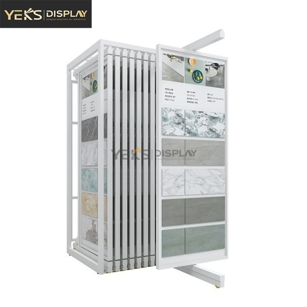 pull-out tiles stand for shop