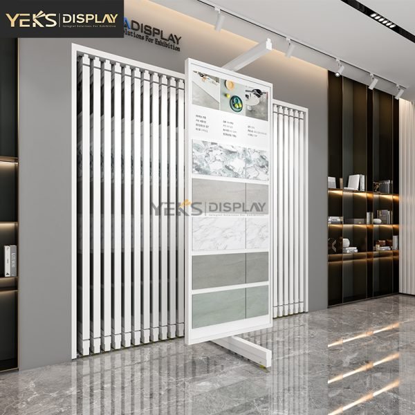 pull-out tiles stand for shop