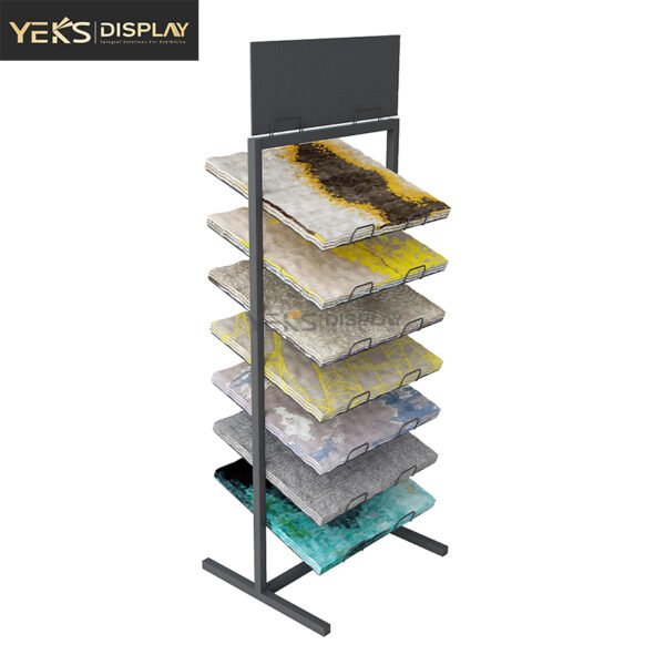 Vertical carpet pad racks for sale