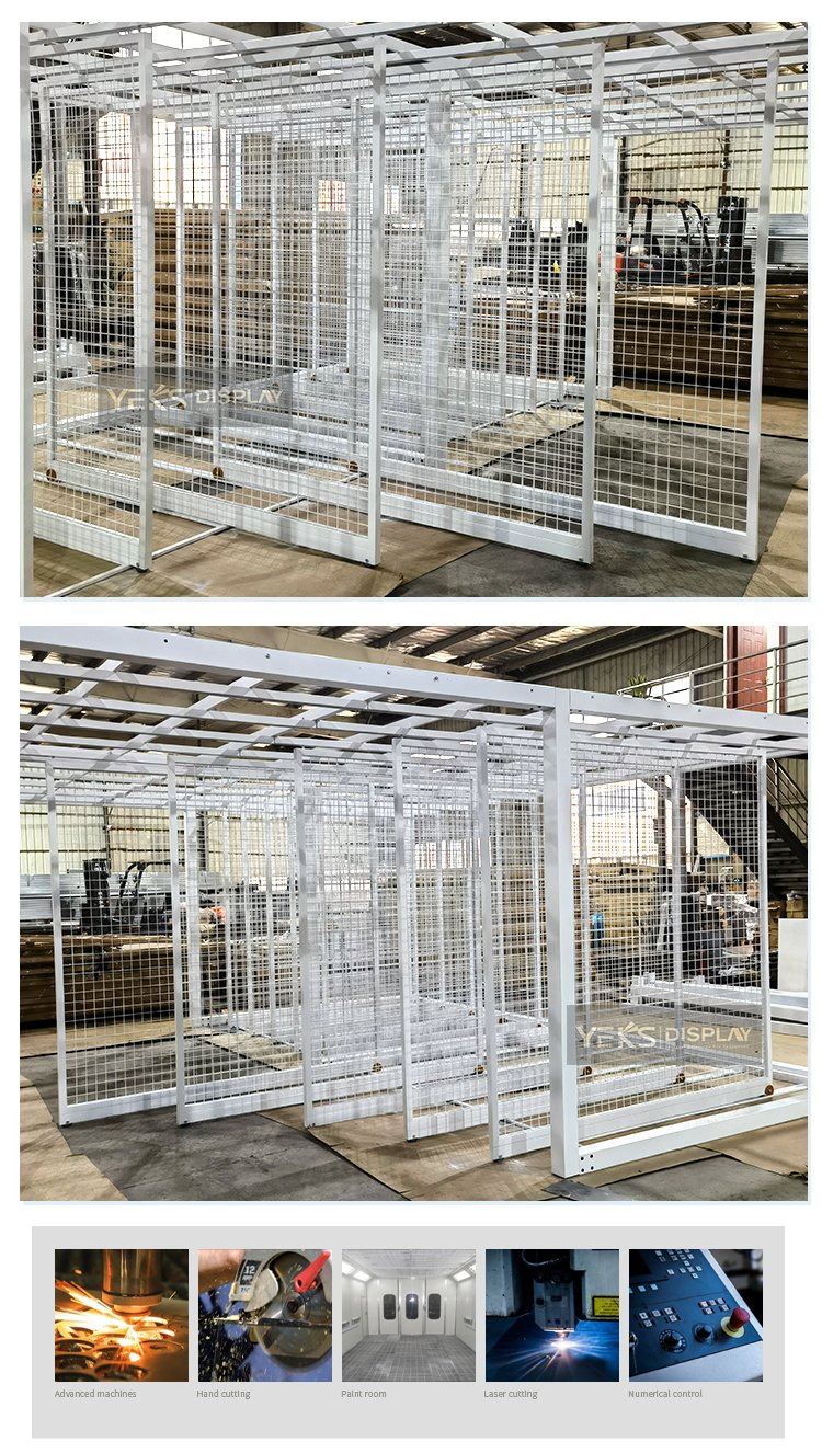 pull-out hanging painting display stand for exhibition