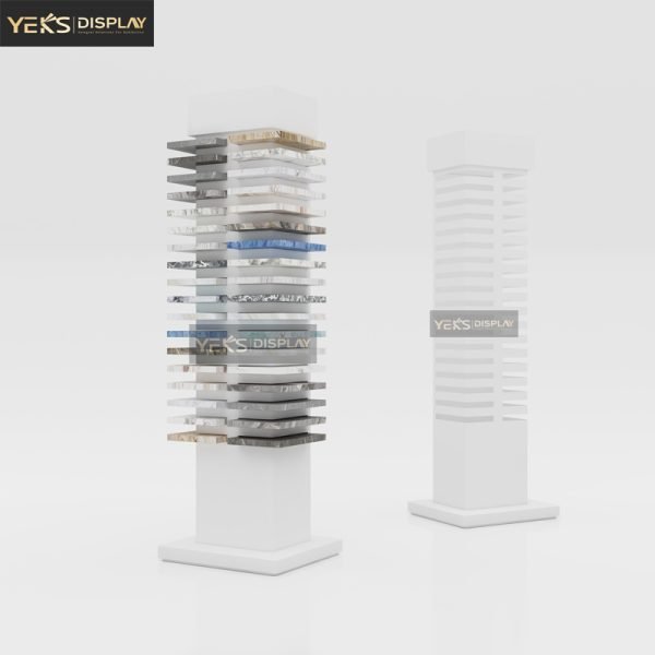 sample tiles stone Vertical display rack