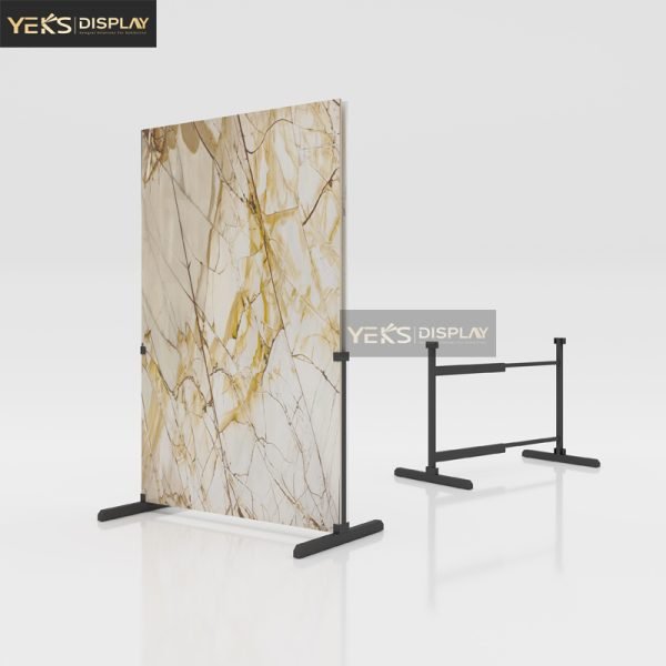 vertical stone slab display stands for exhibitions