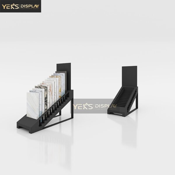 Stone Desktop vendor display racks for showroom