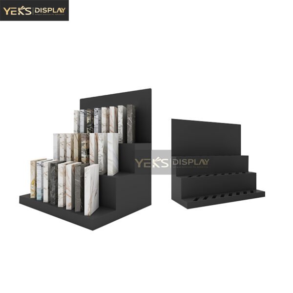 stone sample retail display solutions for showroom