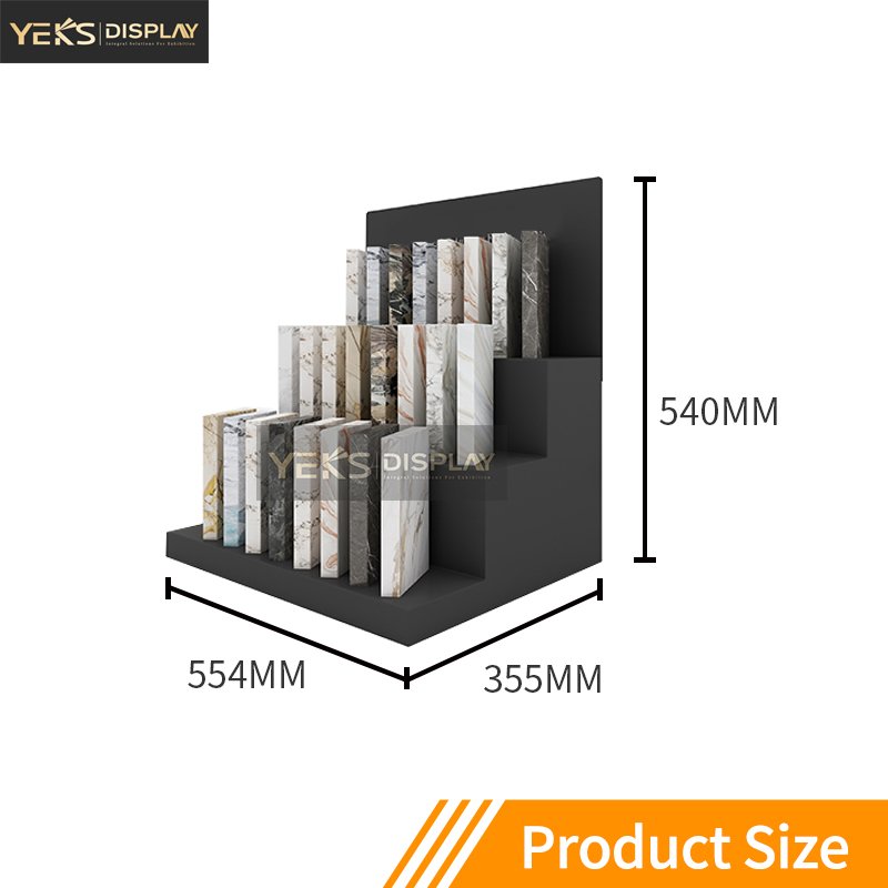 stone sample retail display solutions for showroom