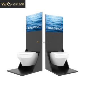 vertical bathroom toilet rack