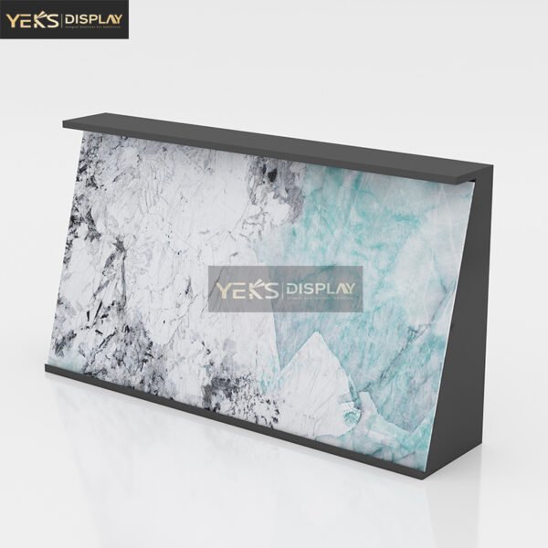 stone marble rock board display stand