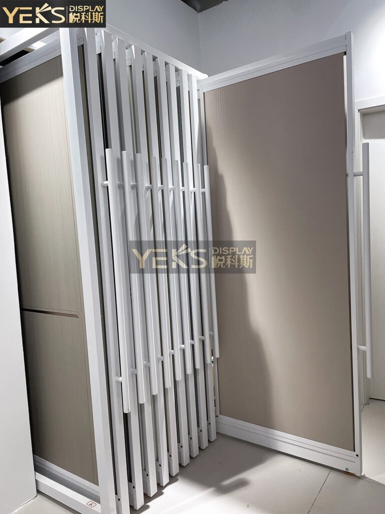 Pull-Out Door Display Rack