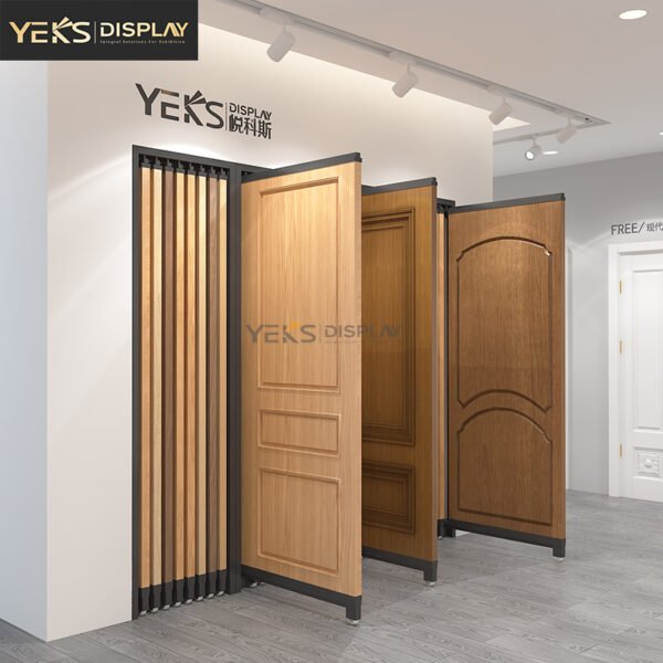 showroom door display rack