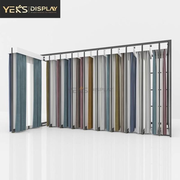 pull-out curtains rack