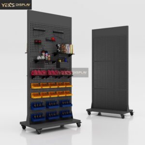 tools hardware display retail shelving