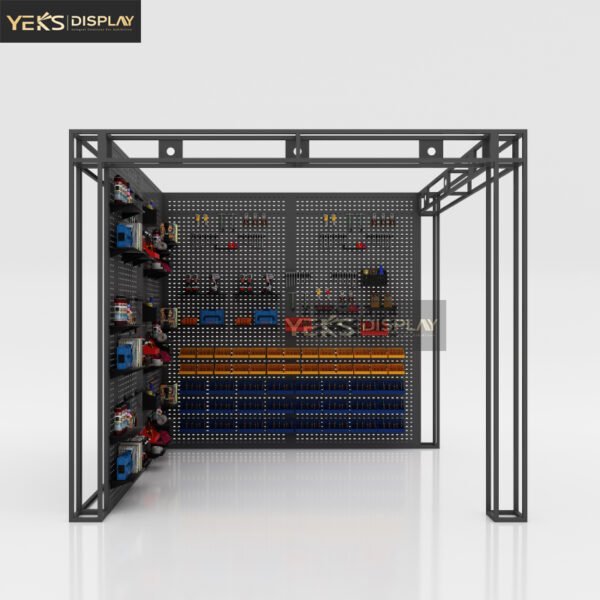 hardware tools commercial display shelves