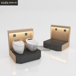 vertical stand for toilet