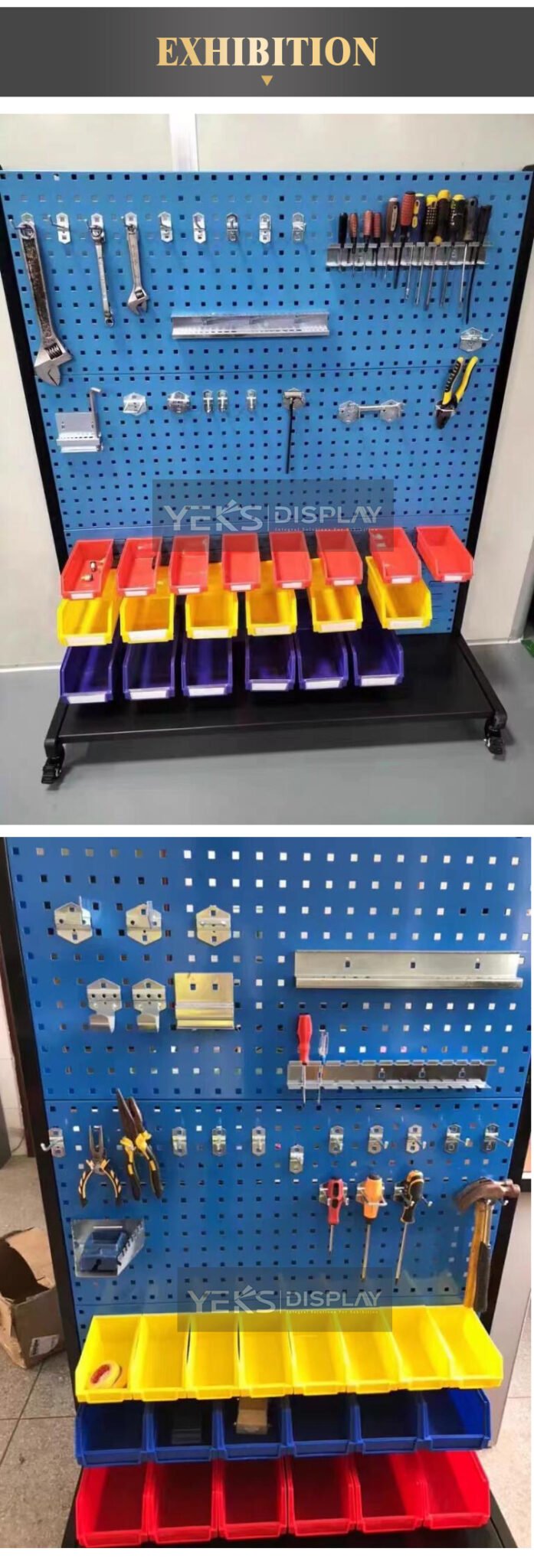 Hardware Retail Store Display Shelves