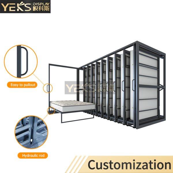 Mattress Showcase Customization Options