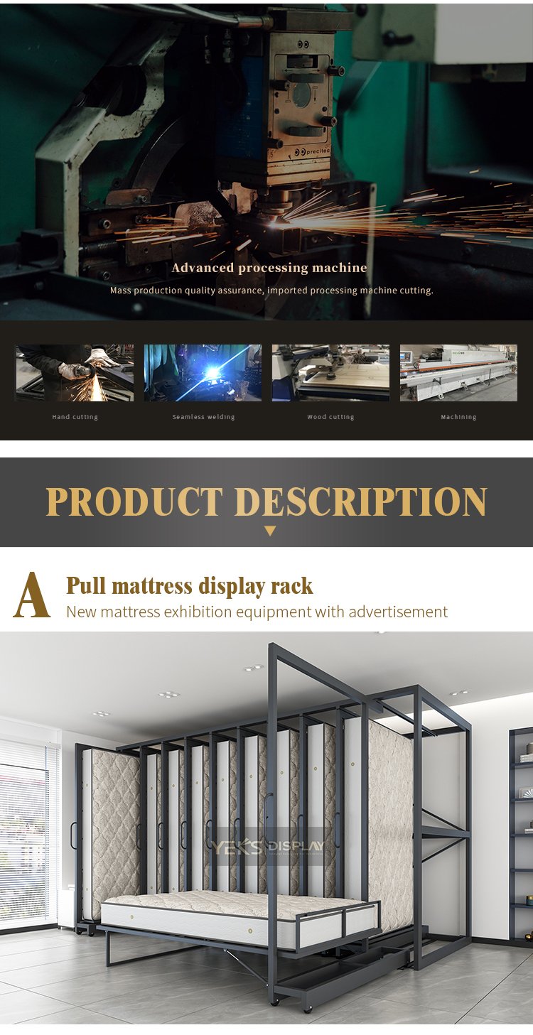 Pull-out Mattress Retailers Display Rack