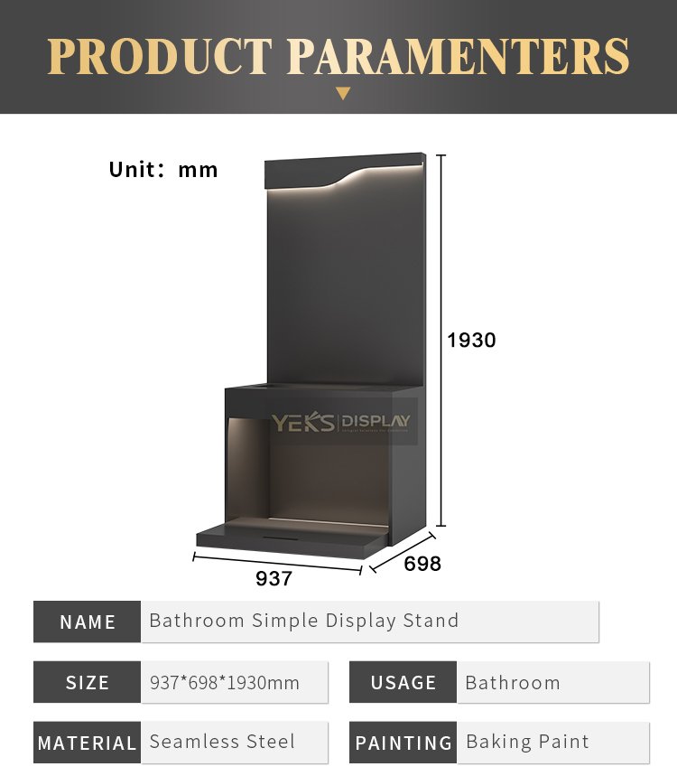 Sanitaryware Showroom Display Rack