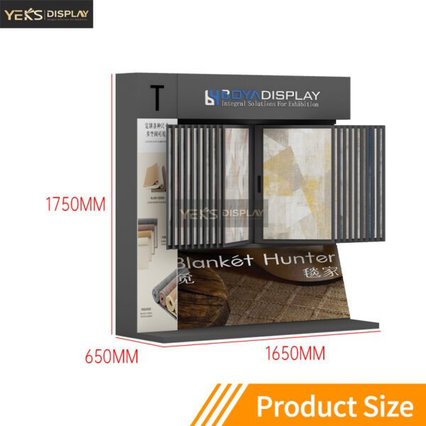 display rack size