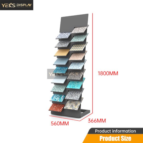 display rack size