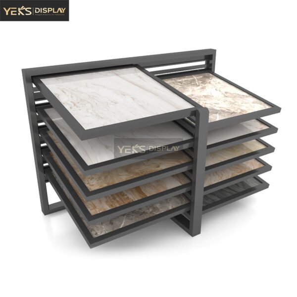 Counter Displays Reclining Type for Stone