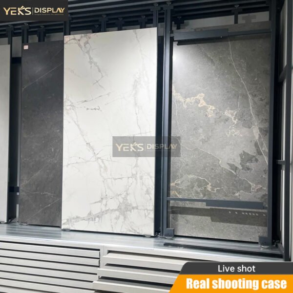 Slider Display Showroom Cabinet for Tiles and Stone