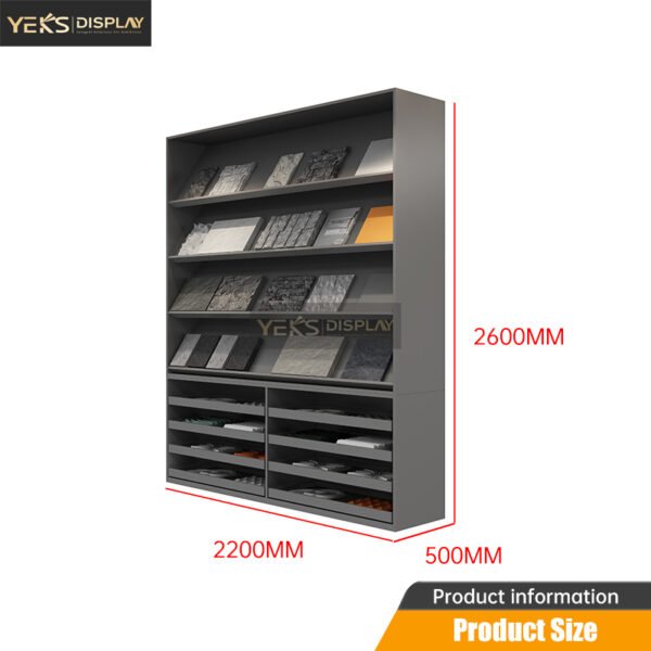 display rack size