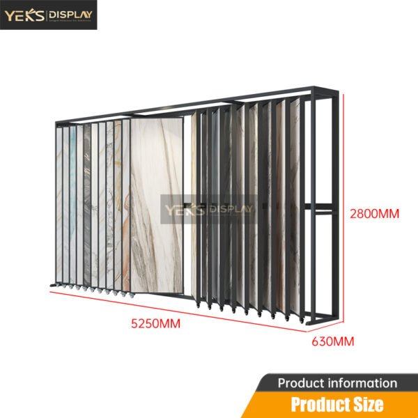 display rack size