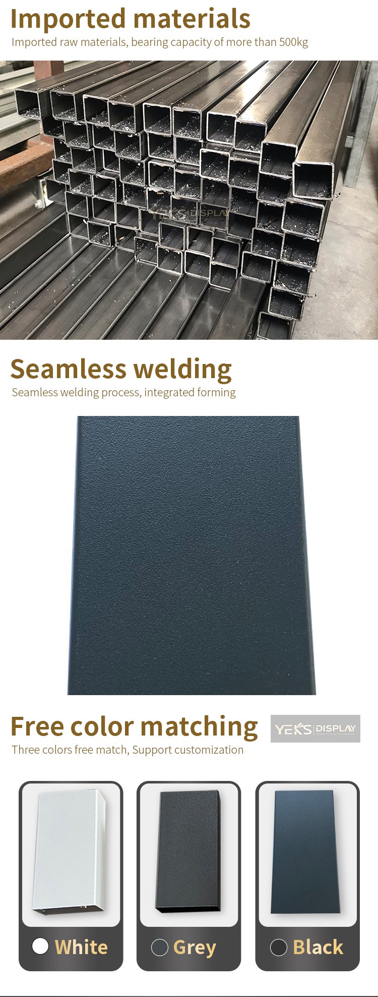 material and color matching 