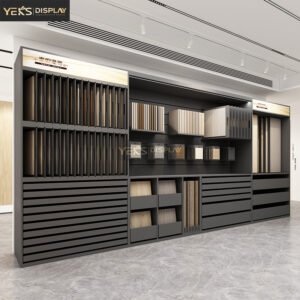 Hardwood Floor Tile Combination Creative Display Cabinet